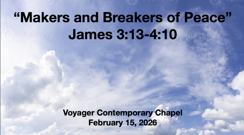 February 15, 2026 Contemporary Service